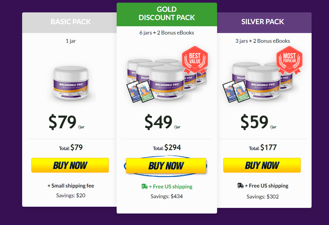 Balmorex Pro Special Price